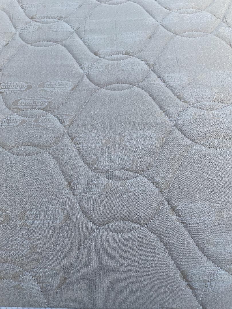 大阪京都 美品 シモンズ シングル スプリングマットレス ワイドシングル ⑨