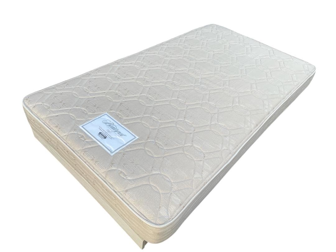 大阪京都 美品 シモンズ シングル スプリングマットレス ワイドシングル ⑨