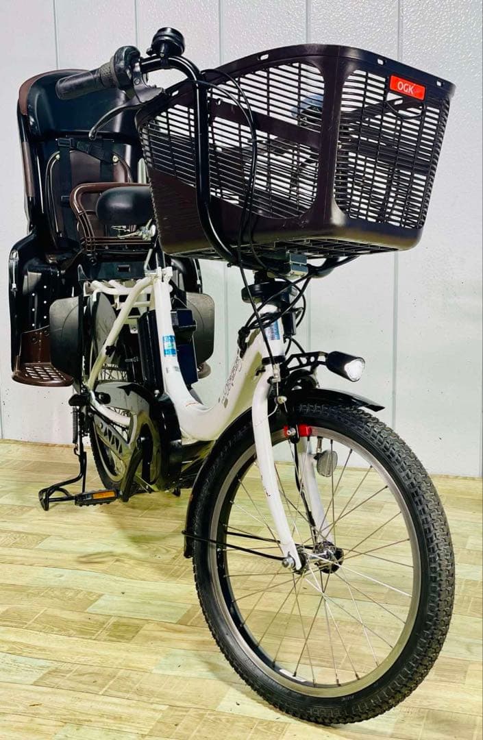 2871ヤマハ8.7アンペア3人乗り対応20インチ子供乗せ　電動アシスト自転車