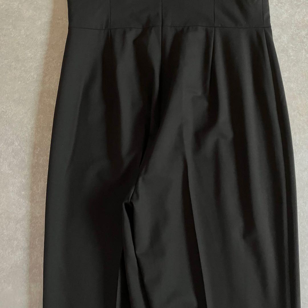 美品 タグ付 theory 2024 ジャンプスーツ メリノウール ブラック