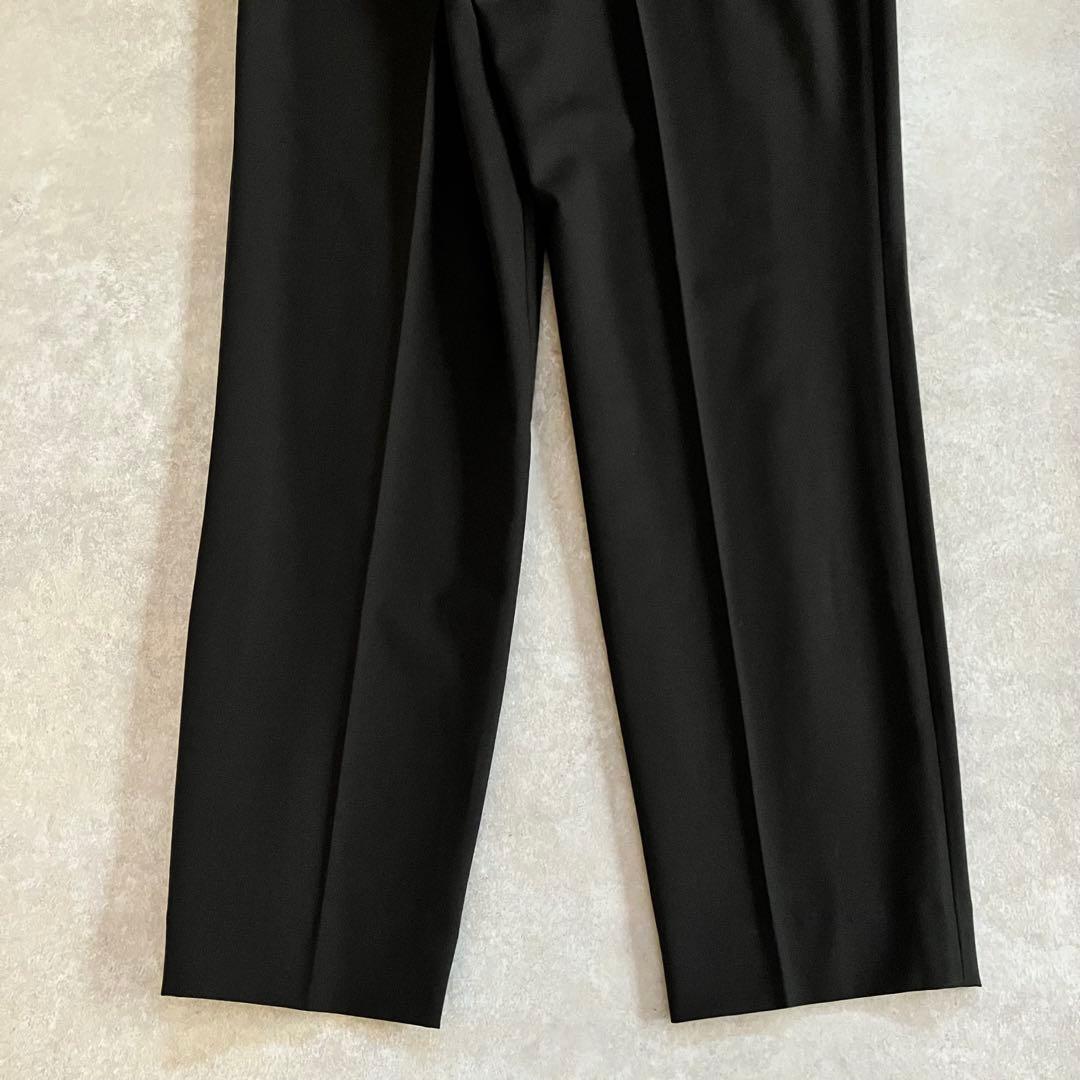 美品 タグ付 theory 2024 ジャンプスーツ メリノウール ブラック