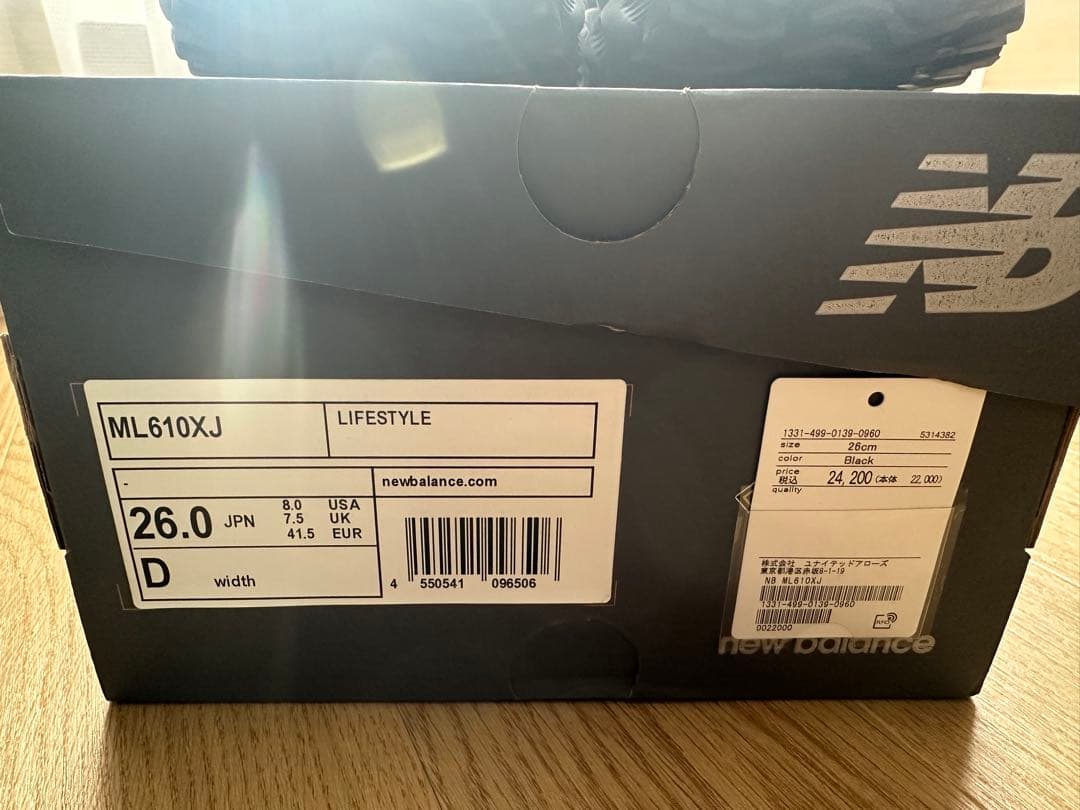 NEWBALANCE ML610XJ GOREの-TEX