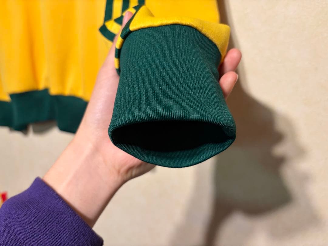 adidas トラックジャケット イエロー 00s ジャージ ブラジル