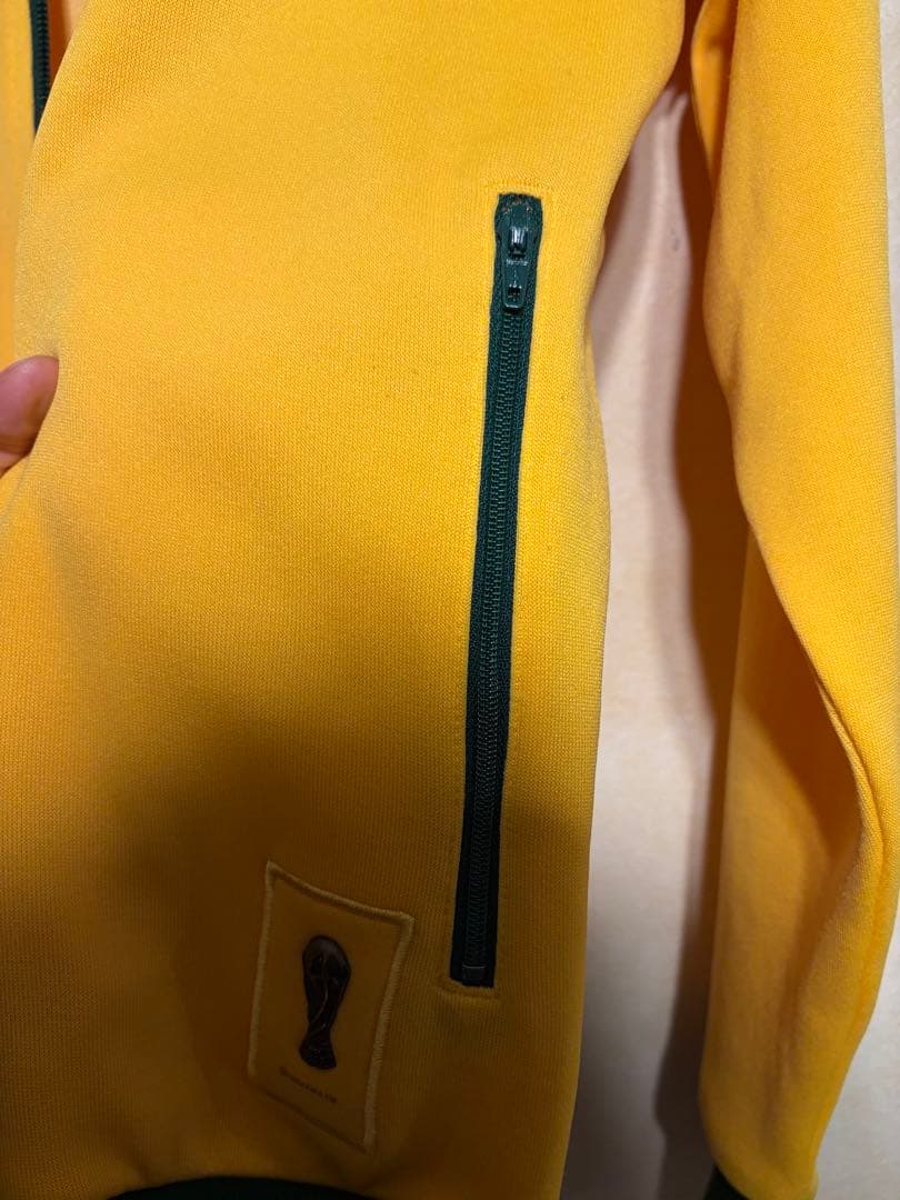 adidas トラックジャケット イエロー 00s ジャージ ブラジル