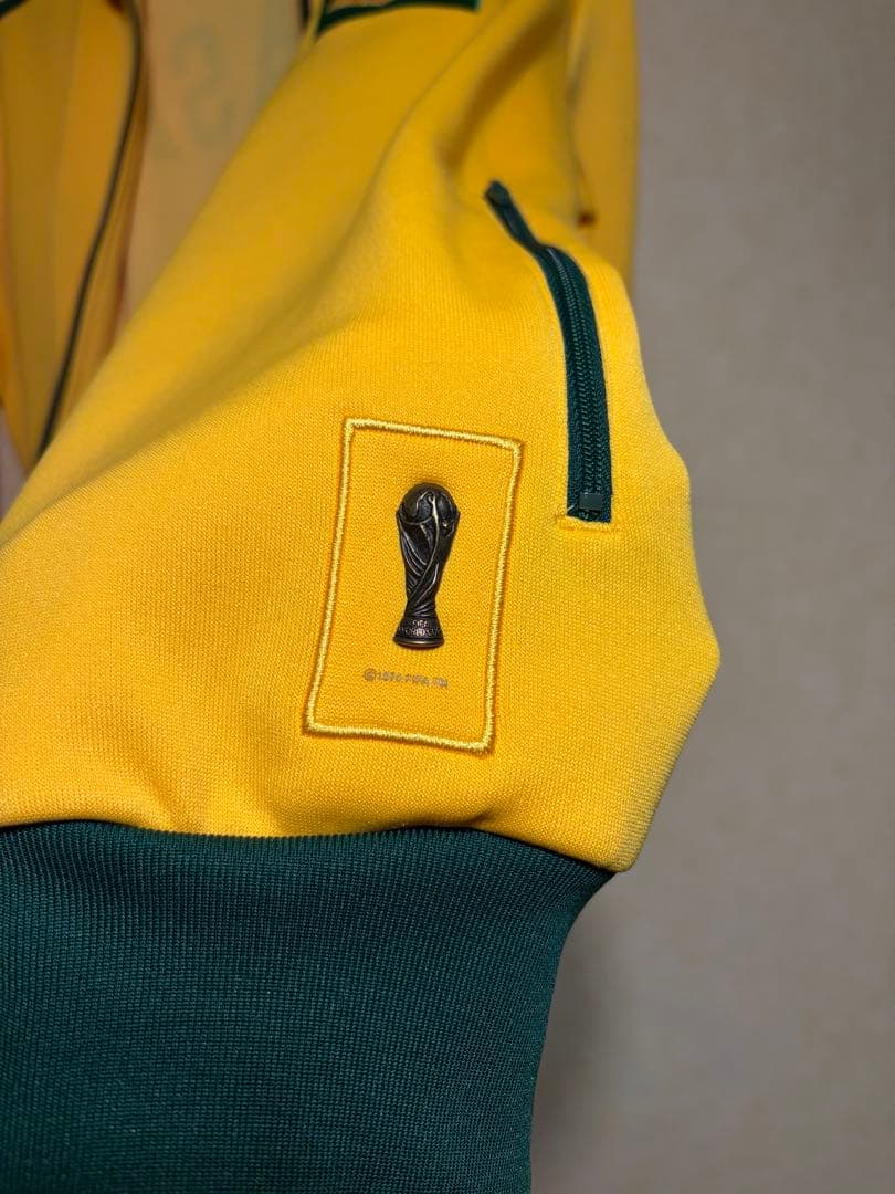 adidas トラックジャケット イエロー 00s ジャージ ブラジル