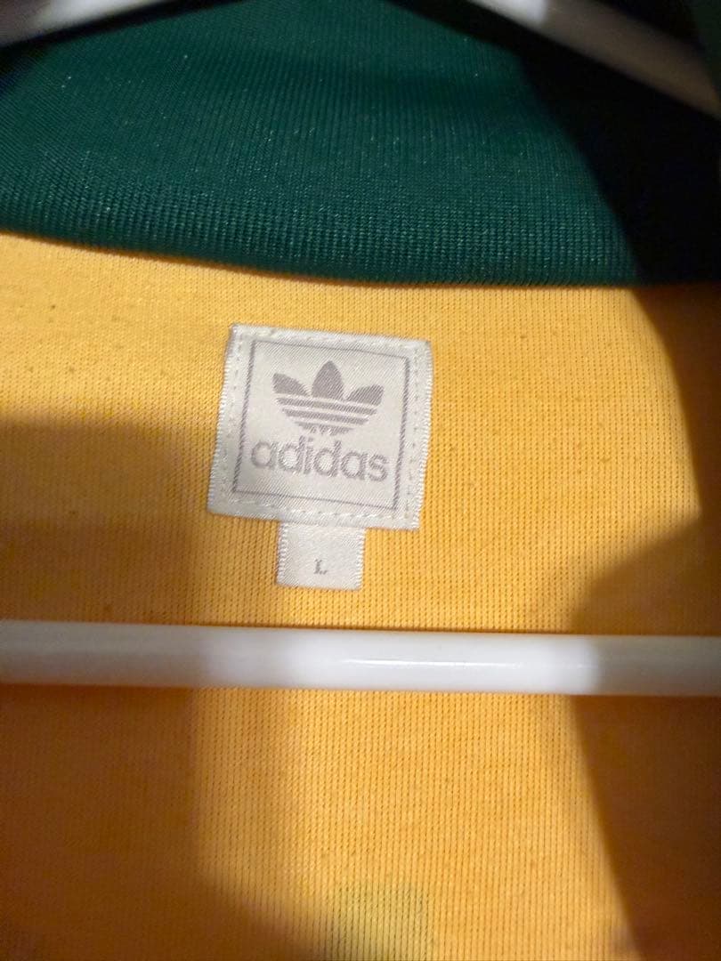 adidas トラックジャケット イエロー 00s ジャージ ブラジル