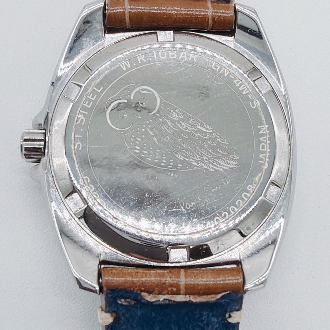 Paul Smith ポールスミス ディスクアイズ フクロウ 稼働 箱付 ピンク