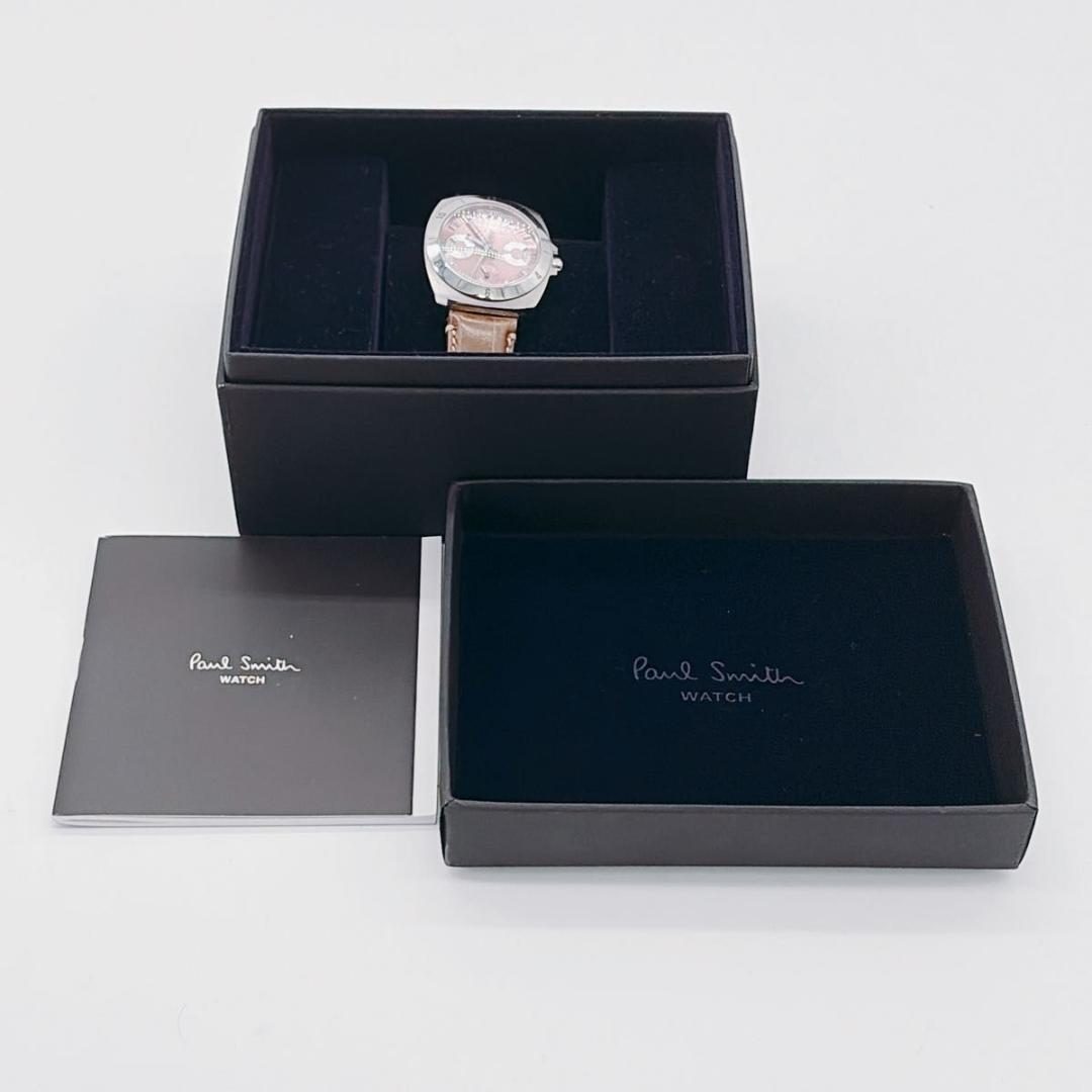 Paul Smith ポールスミス ディスクアイズ フクロウ 稼働 箱付 ピンク