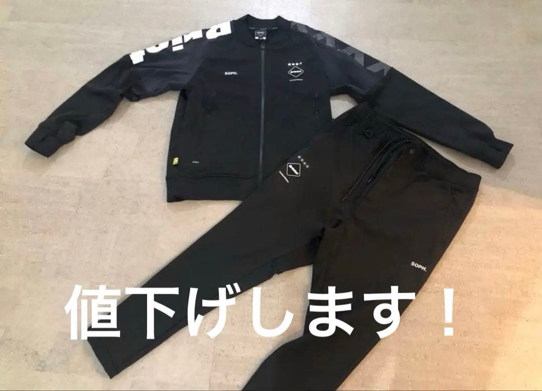 F.C.Real Bristol ジャージセット 上Lサイズ　下xl