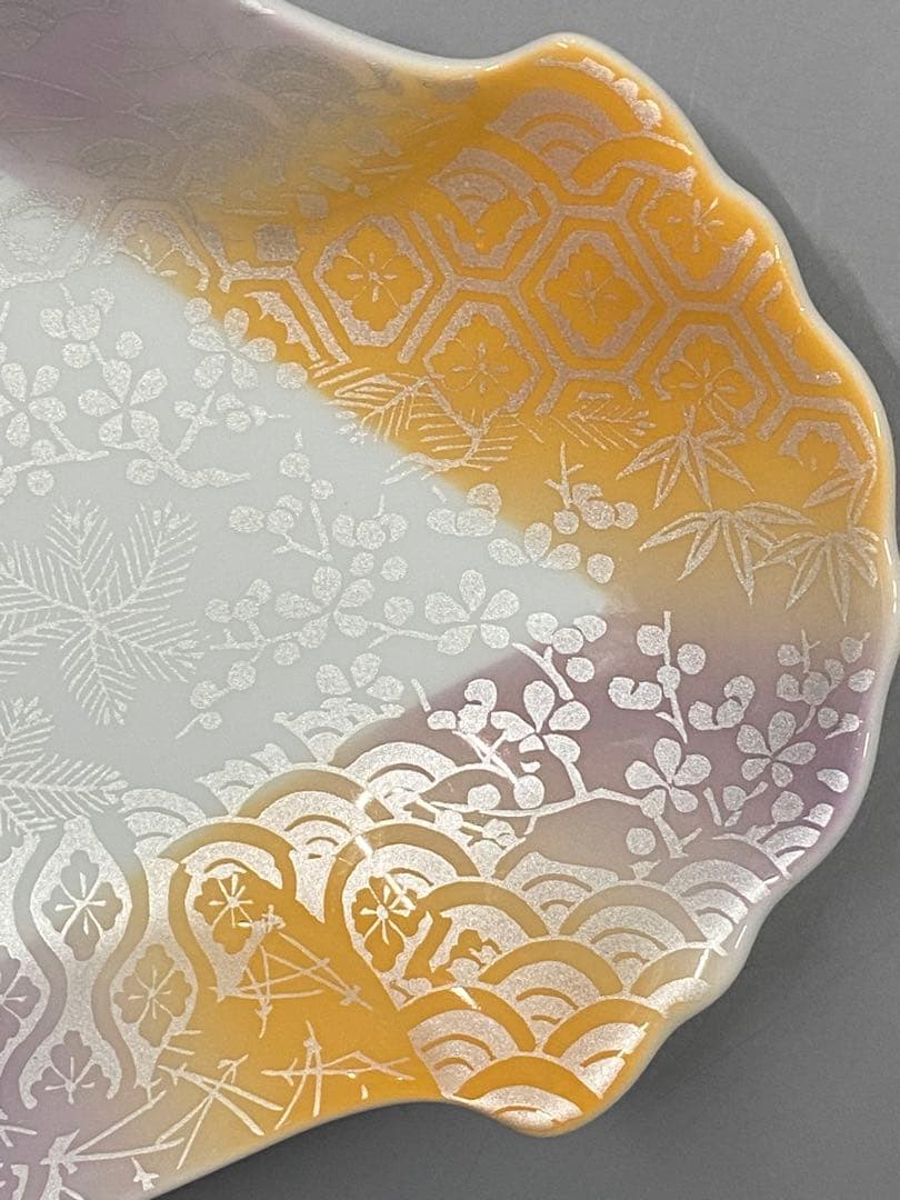 高級有田焼華山中皿１０枚セット