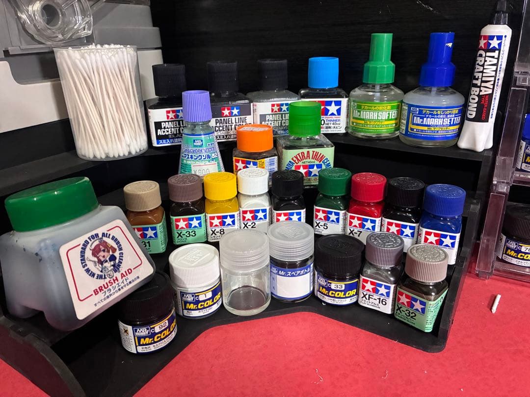 プラモデル引退　エアブラシ付き