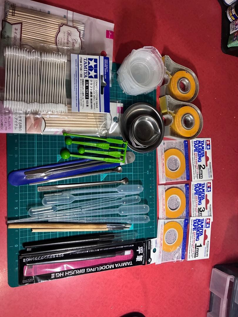 プラモデル引退　エアブラシ付き