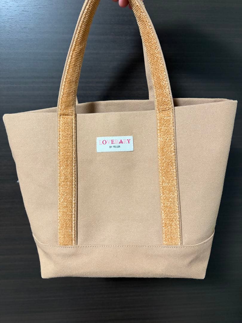 フェイラーLOVEARY オールドテディ トートバッグ ベージュ小