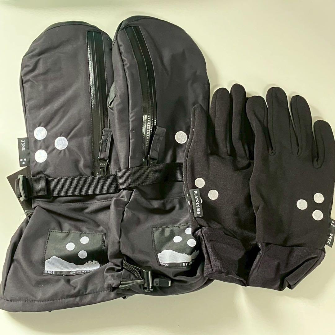 【新品・未使用】PLAYDESIGN スノーボード スキー　グローブ Mサイズ