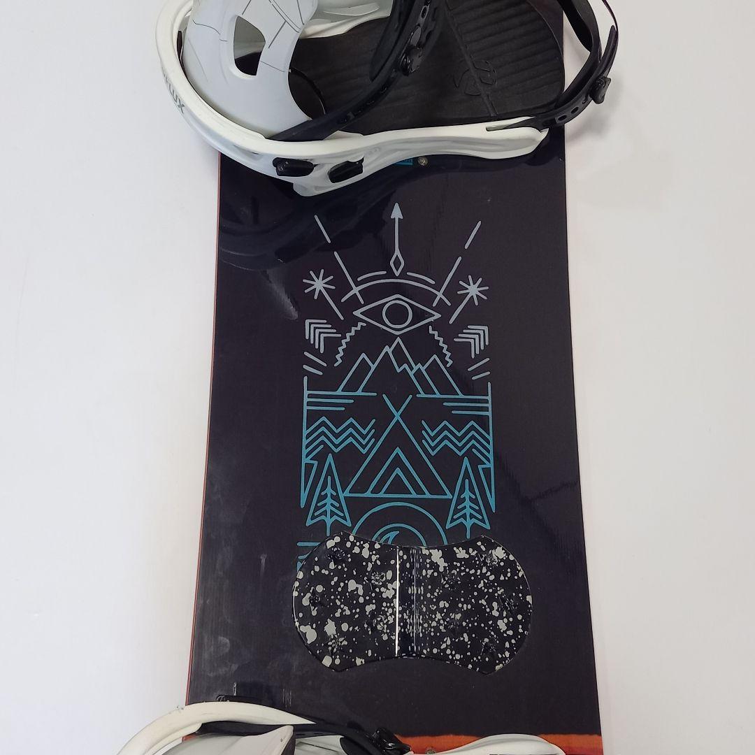 2点セット スノーボード サロモン SUBJECT 152 FLUX TT