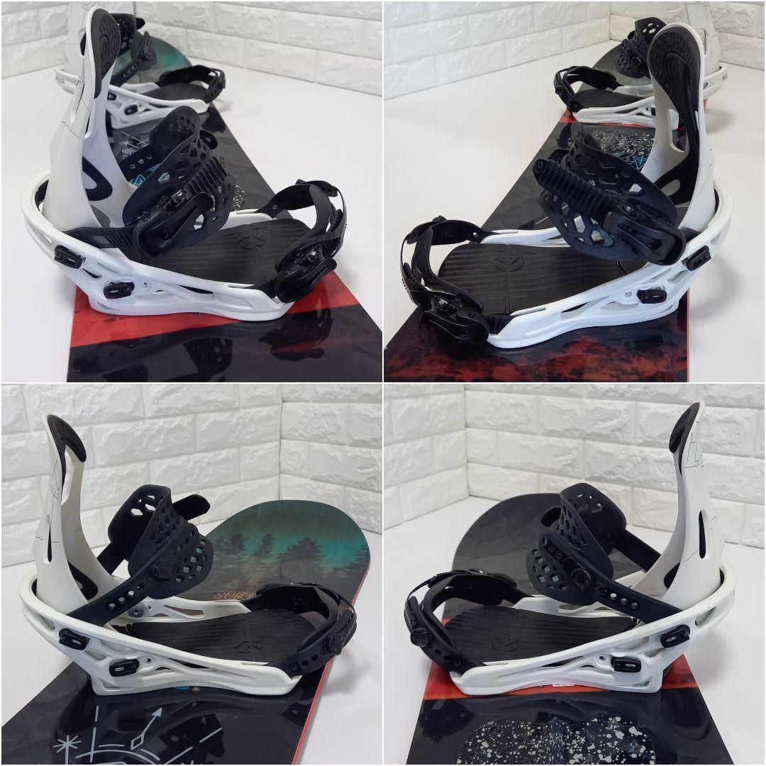 2点セット スノーボード サロモン SUBJECT 152 FLUX TT