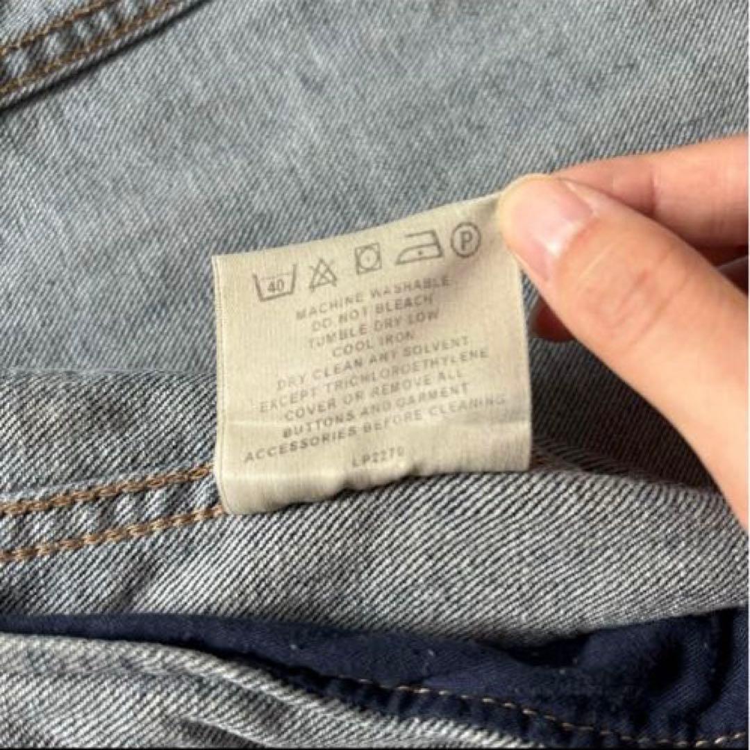 【美品✨】バーバリー　デニムジャケット　ウォッシャブル　ノバチェック　Gジャン