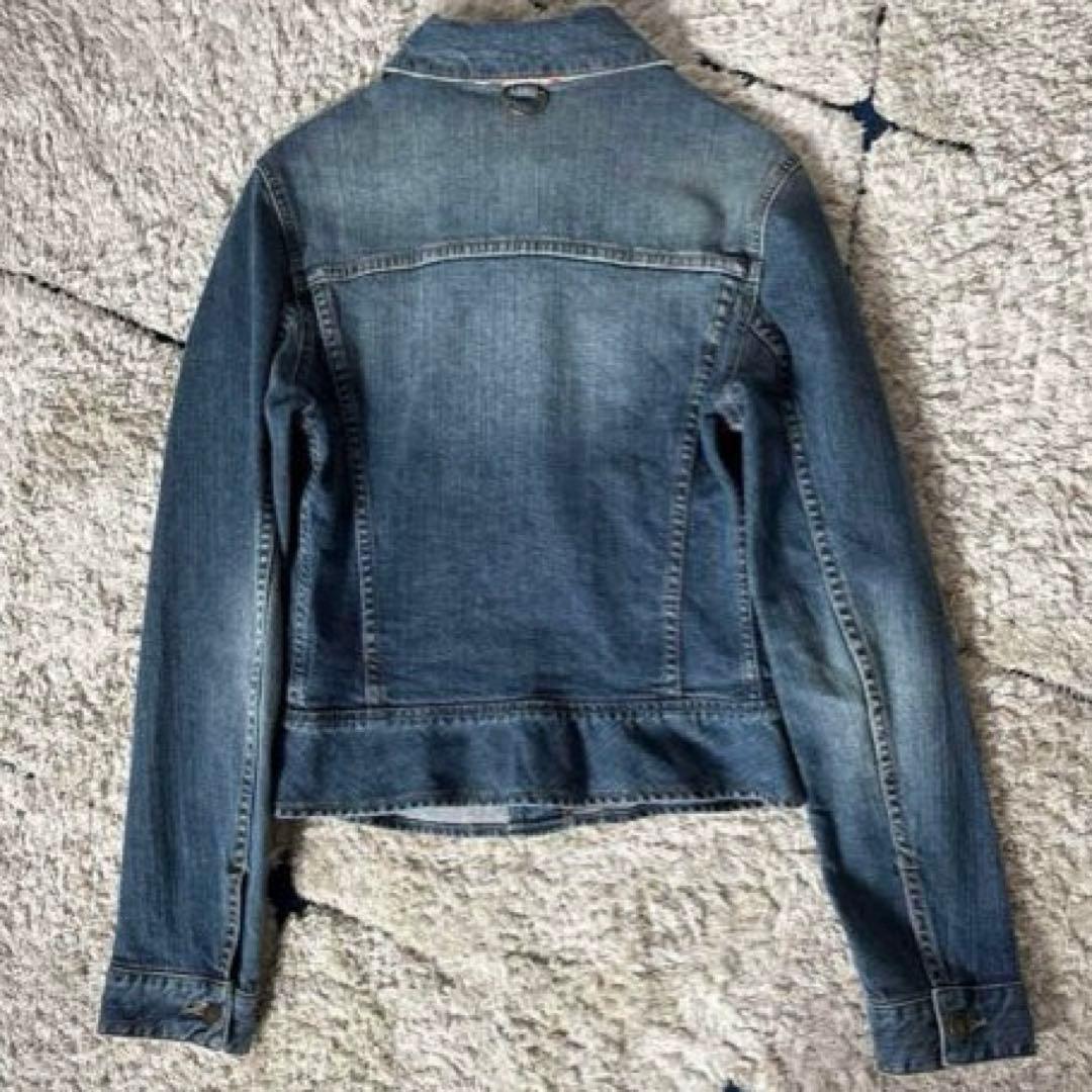 【美品✨】バーバリー　デニムジャケット　ウォッシャブル　ノバチェック　Gジャン