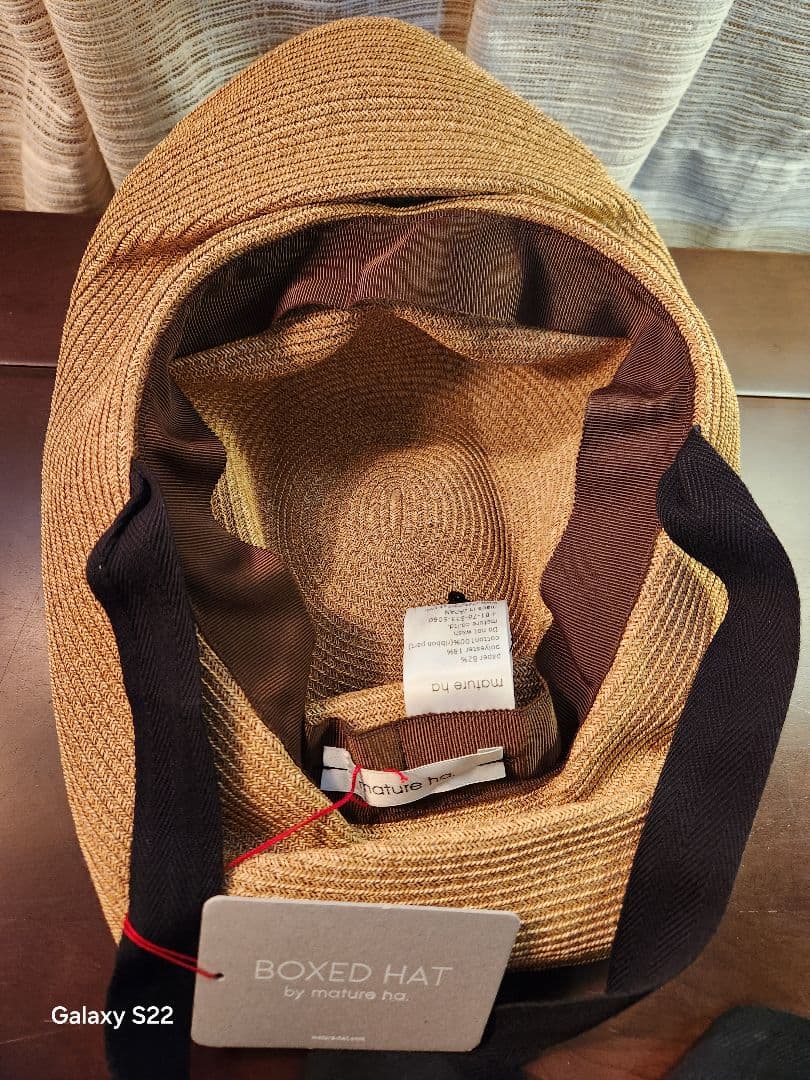 mature ha.(マチュアーハ)　ペーパーハット