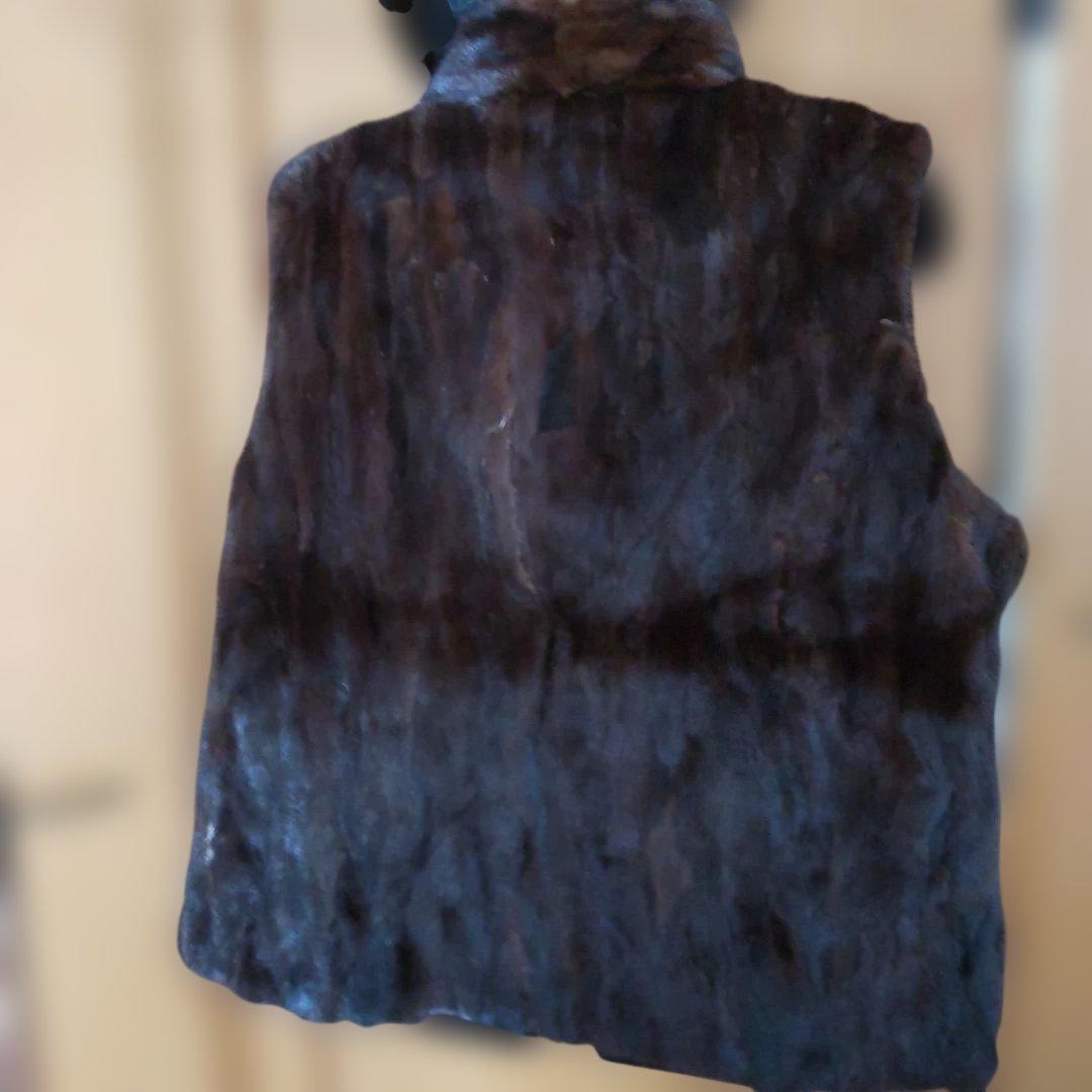 セール値下げお得オマケ付♥️ミンク未使用お帽子♥️おまけミンクリバーシブルベスト