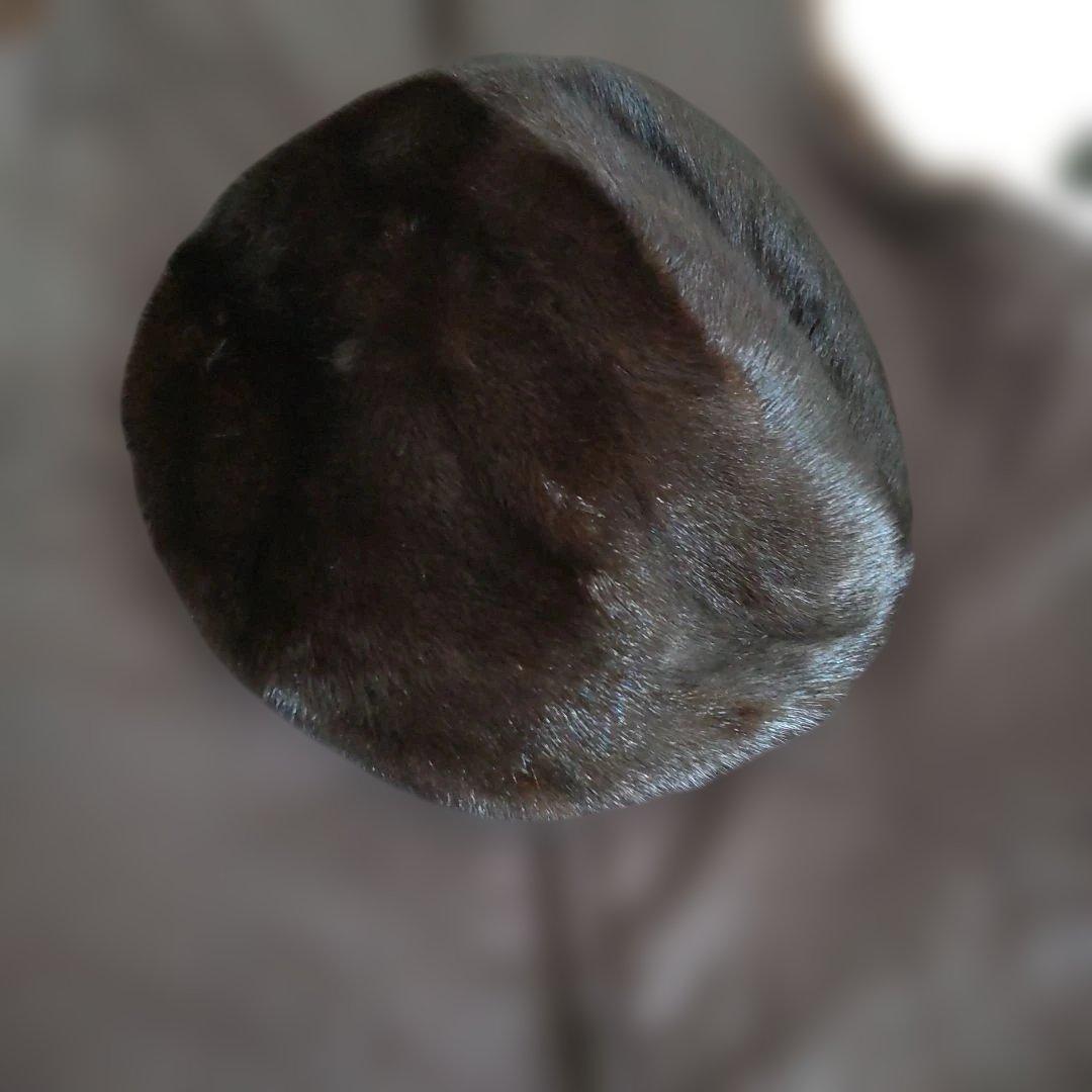 セール値下げお得オマケ付♥️ミンク未使用お帽子♥️おまけミンクリバーシブルベスト