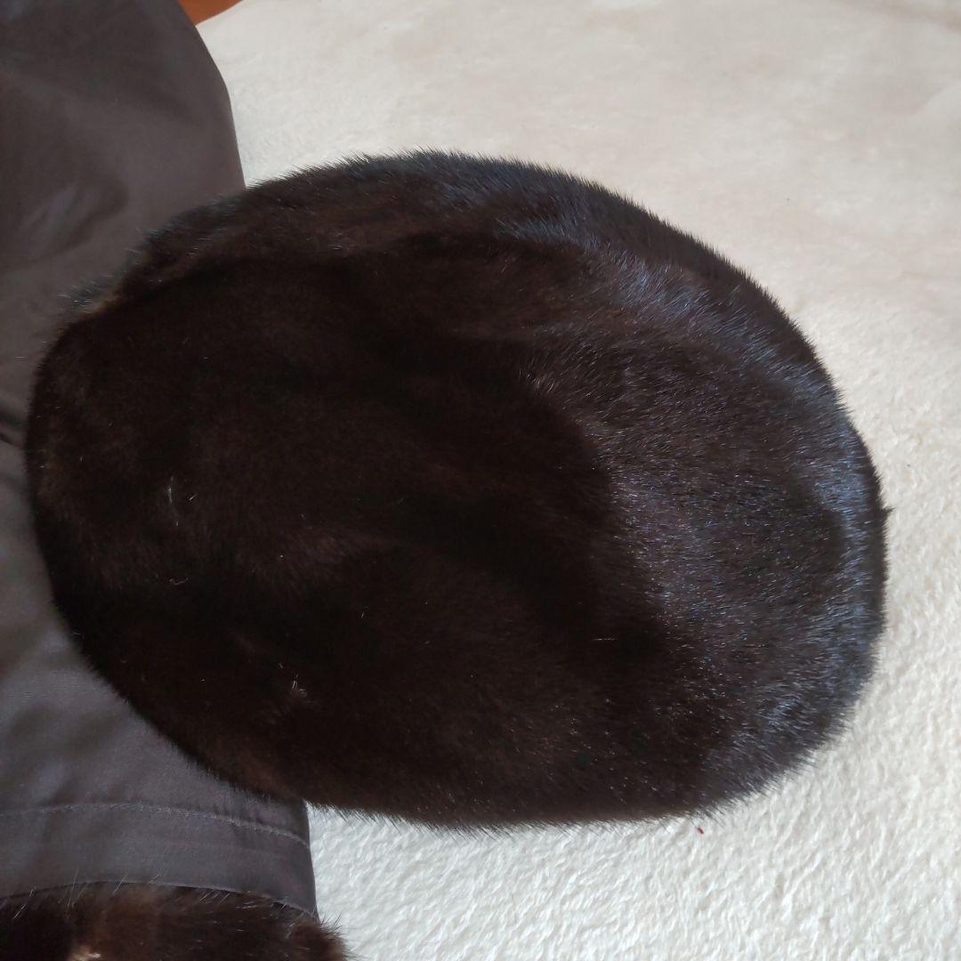 セール値下げお得オマケ付♥️ミンク未使用お帽子♥️おまけミンクリバーシブルベスト