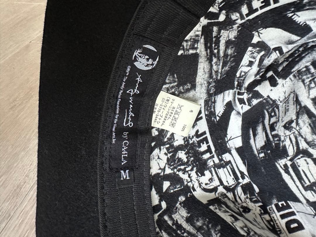 赤西仁着用ca4la × アンディウォーホール　中折れ ハット