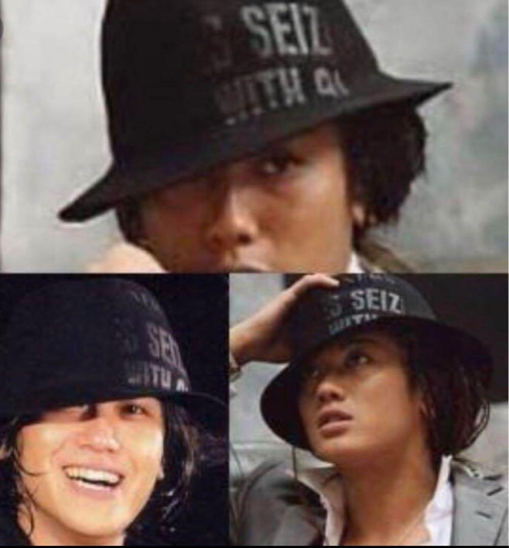 赤西仁着用ca4la × アンディウォーホール　中折れ ハット