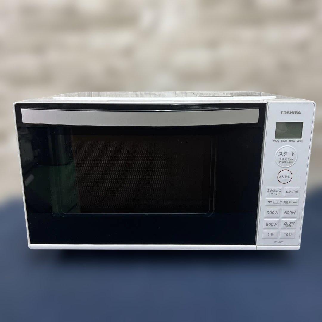 TOSHIBA 電子レンジ ER-S17Y ホワイト 2024年製