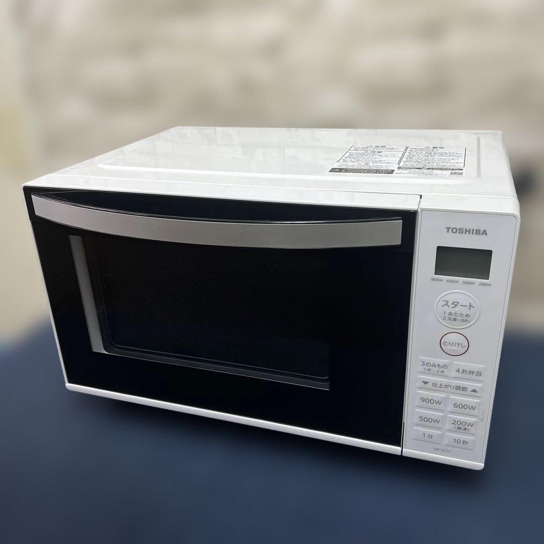 TOSHIBA 電子レンジ ER-S17Y ホワイト 2024年製