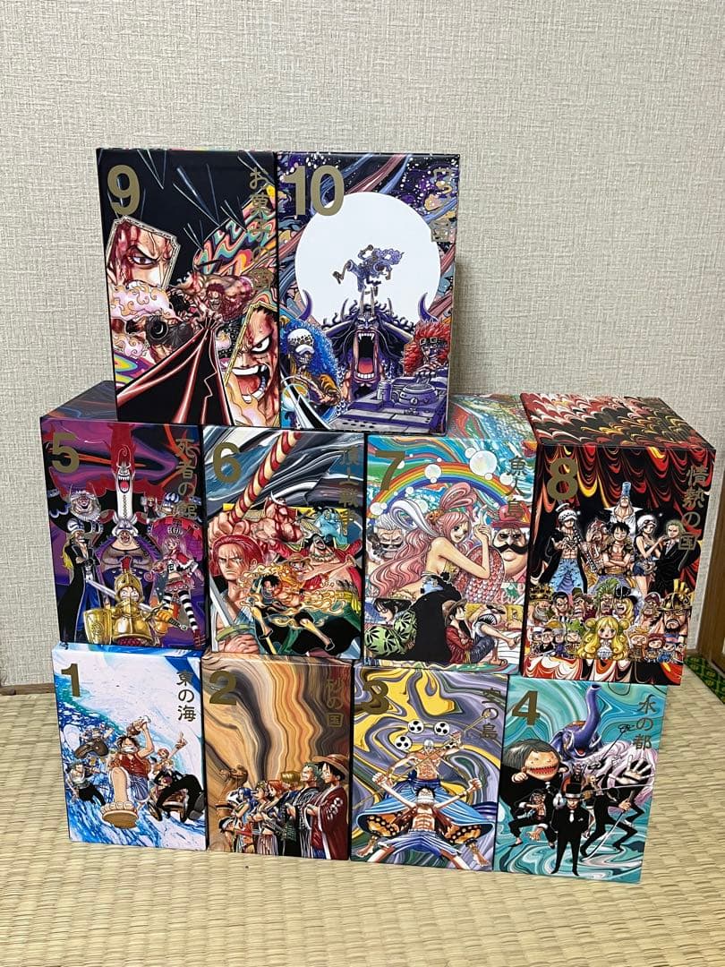 ONE PIECE ワンピース EP BOX1〜10+105〜110巻(全巻)