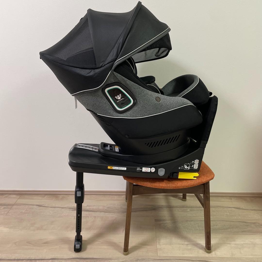 【美品】 アップリカ　チャイルドシート　クルリラプラス360°セーフティAB⭐︎