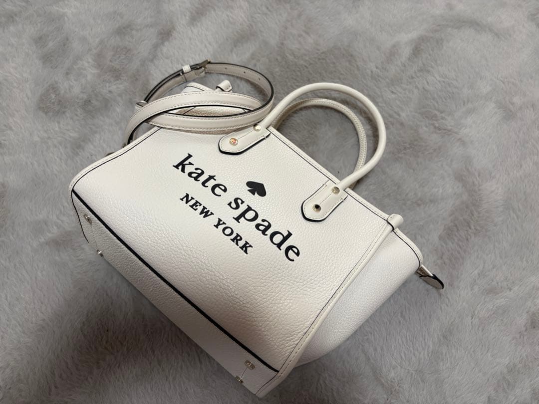 kate spade New York 2wayハンドバッグショルダーホワイト