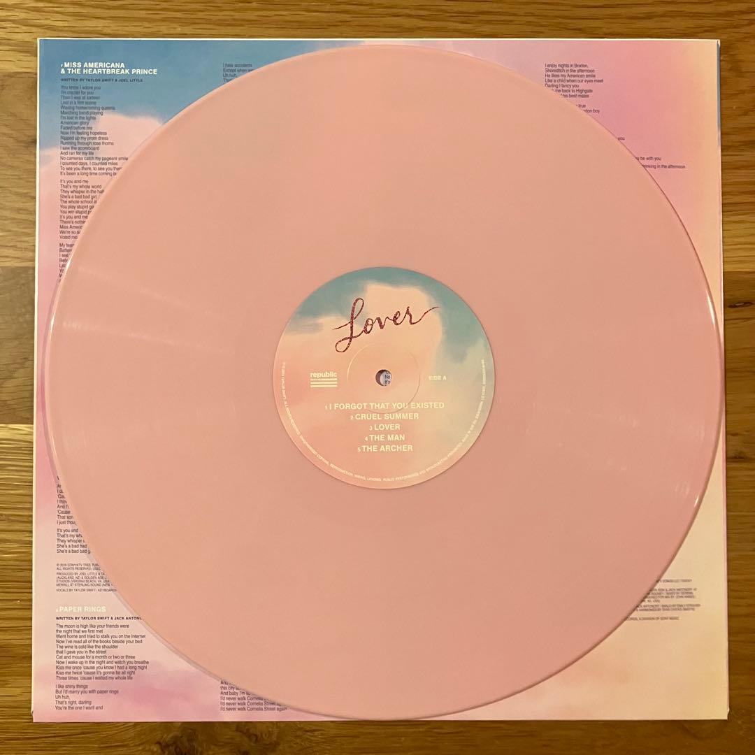 Taylor Swift – Lover アナログレコード LP