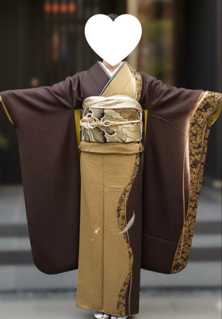 【アル】振袖・重ね衿・帯揚げ3点セット