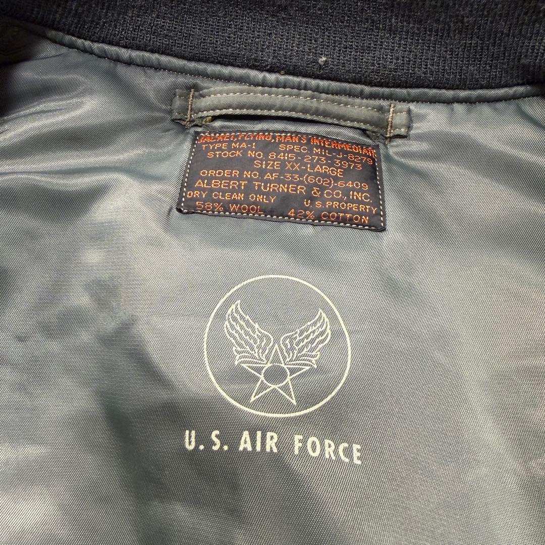 バズリクソンズ MA-1 カーキ フライトジャケット　2XL BR14900