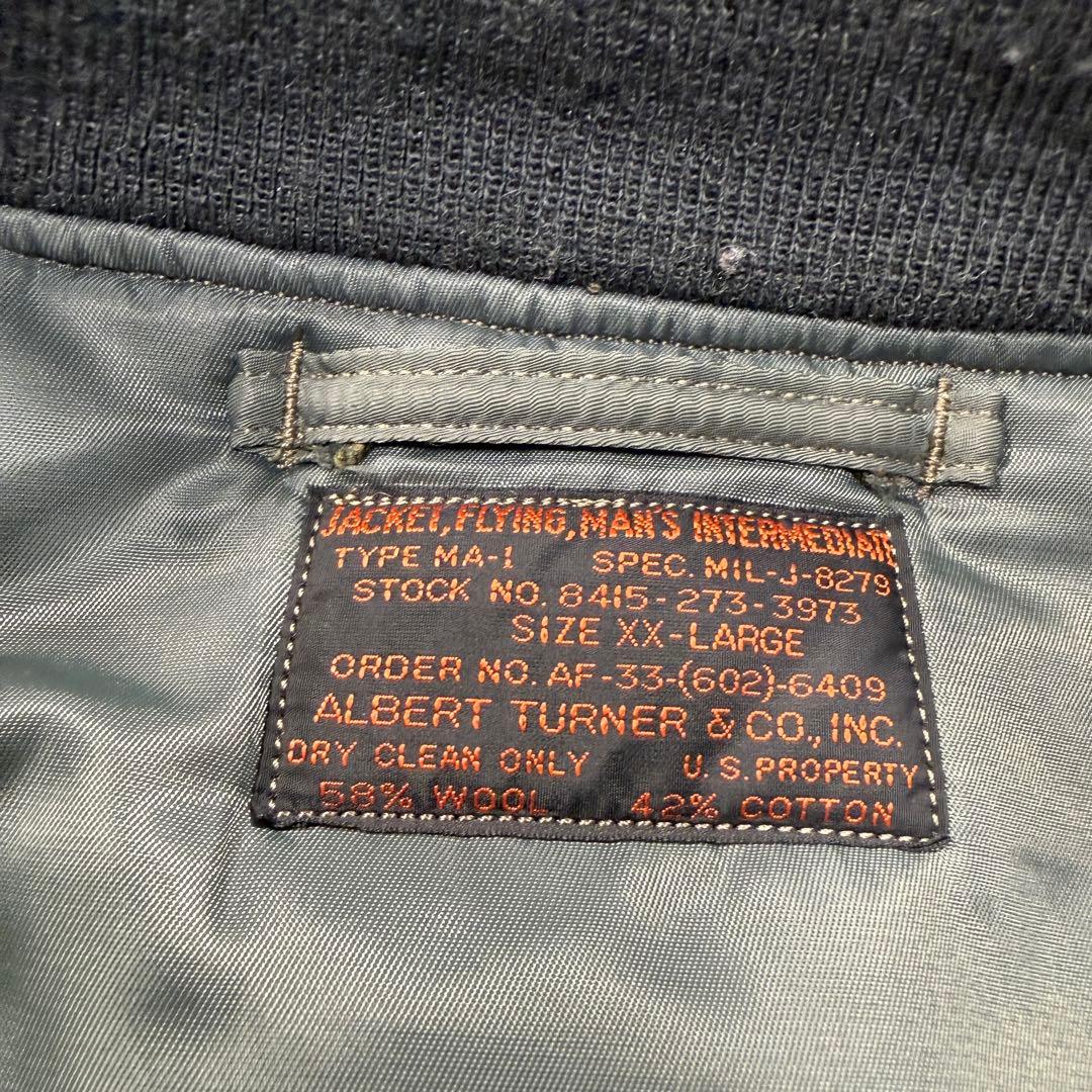 バズリクソンズ MA-1 カーキ フライトジャケット　2XL BR14900