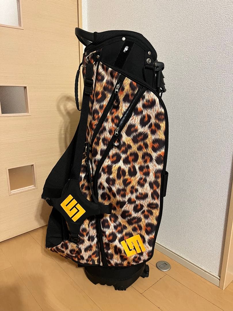 ラウドマウス　キャディバッグ　ヒョウ柄