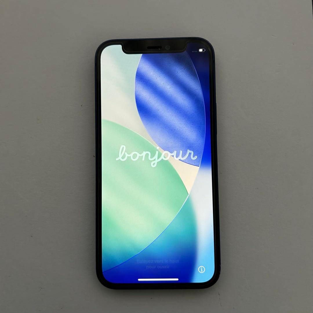 【水没ジャンク品】iPhone12mini ブルー　128GB