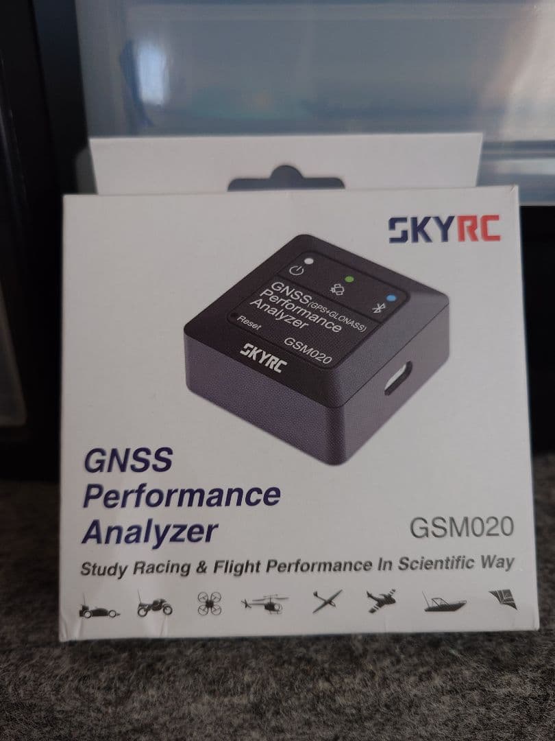 sky rc 「ＧＮＳＳ パフォーマンス アナライザー」 ＧＰＳ スピード測定