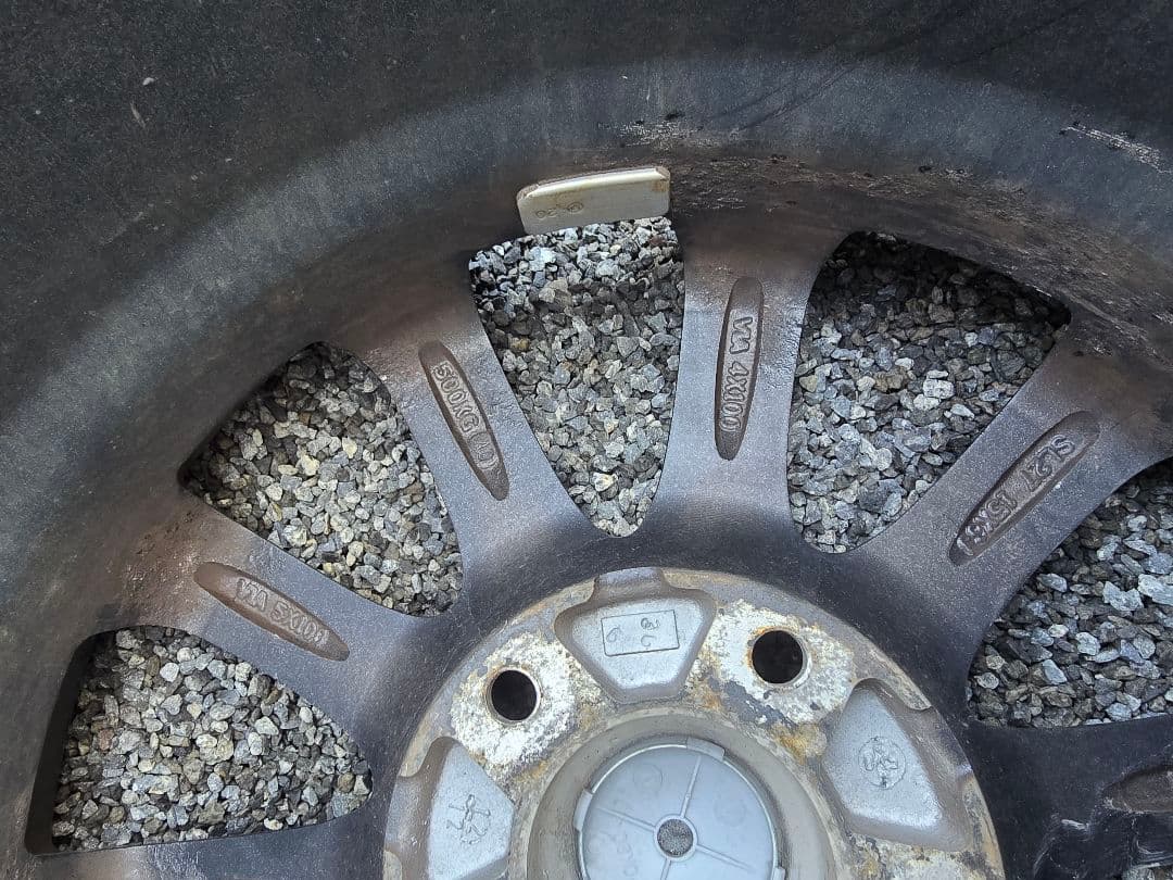 アルミホイール　15インチ4本