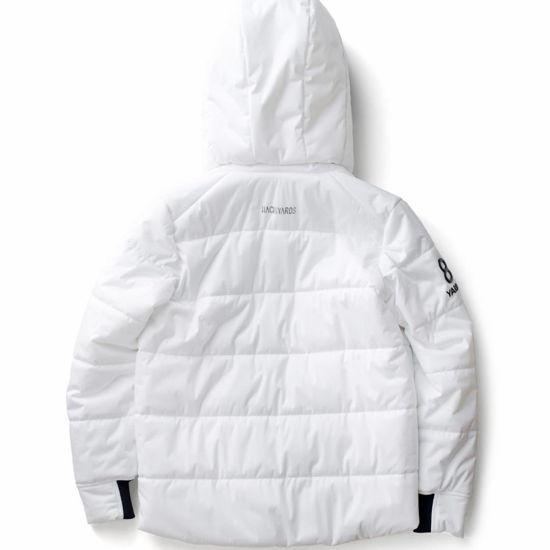 8 YARDS Women’ BIG HOODIE レディースL ホワイト美品