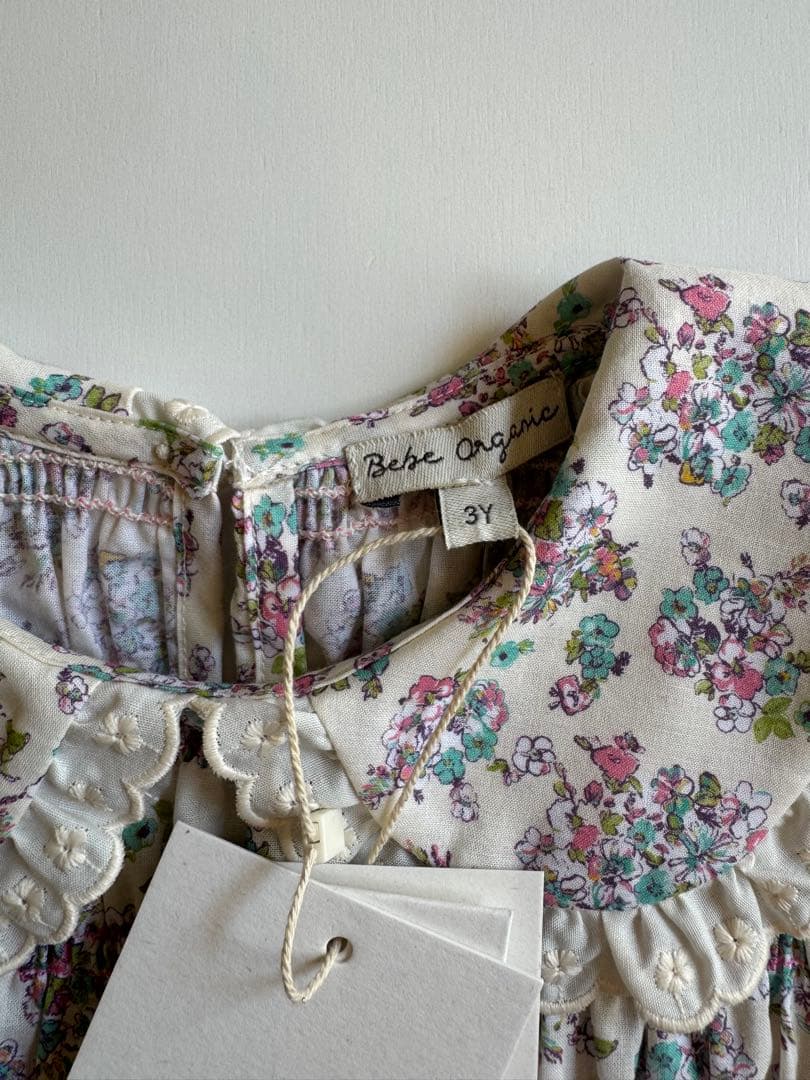 bebe organic ワンピース 3y