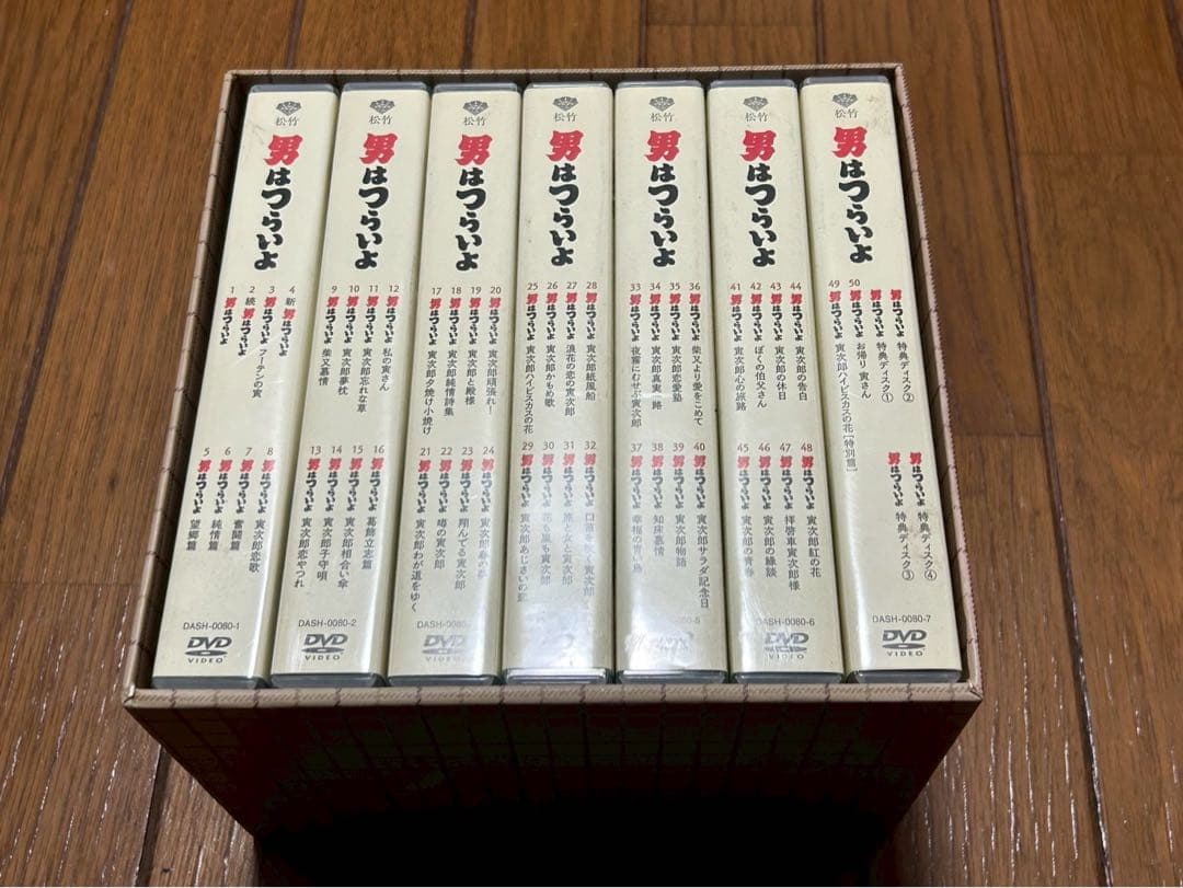 男はつらいよ 全50作　DVDボックス DVD-BOX 渥美清　大人気作品