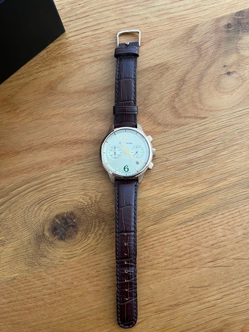 Paul Smith クロノグラフ 腕時計 ゴールド/ブラウン