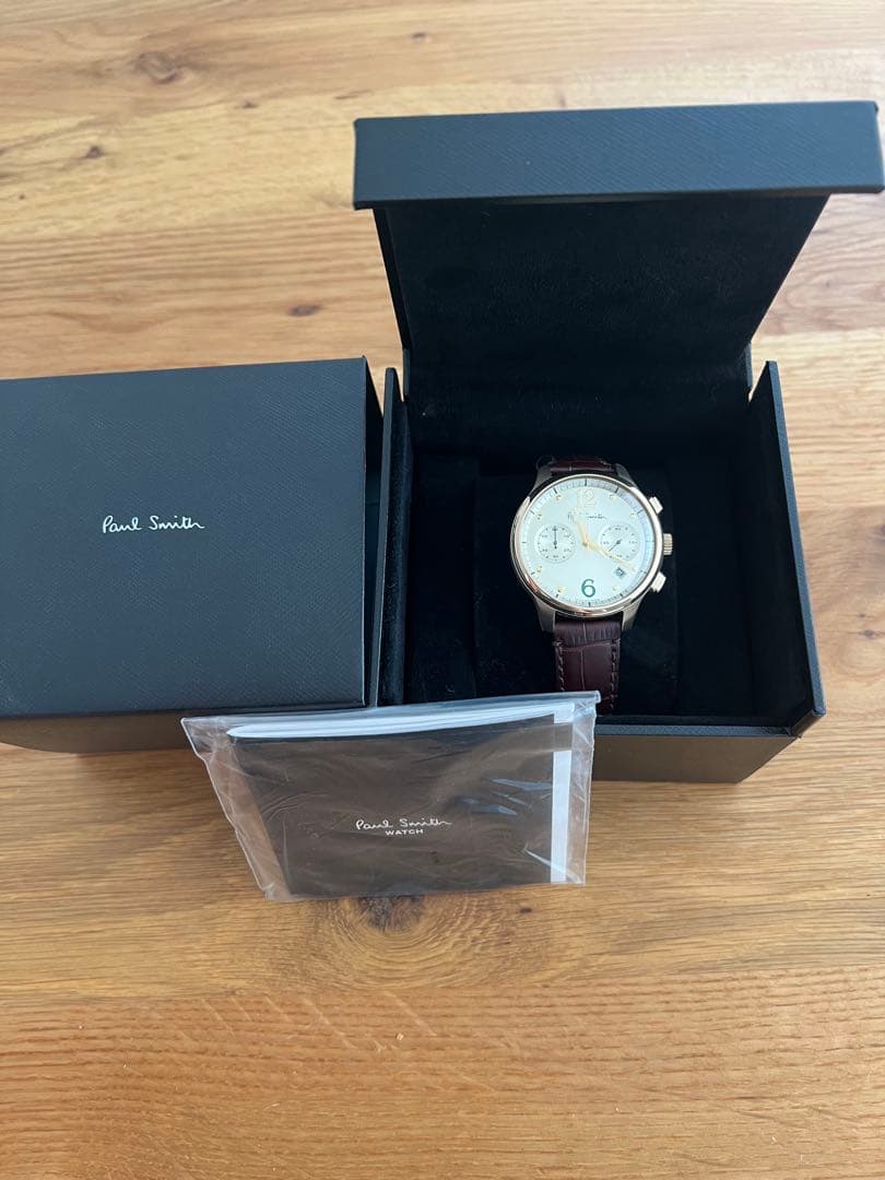 Paul Smith クロノグラフ 腕時計 ゴールド/ブラウン