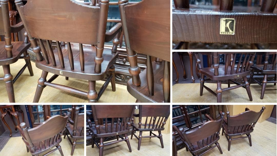 ｓｕｍｉｒｅ　③J40　飛騨産業 キツツキマーク カントリー ダイニング