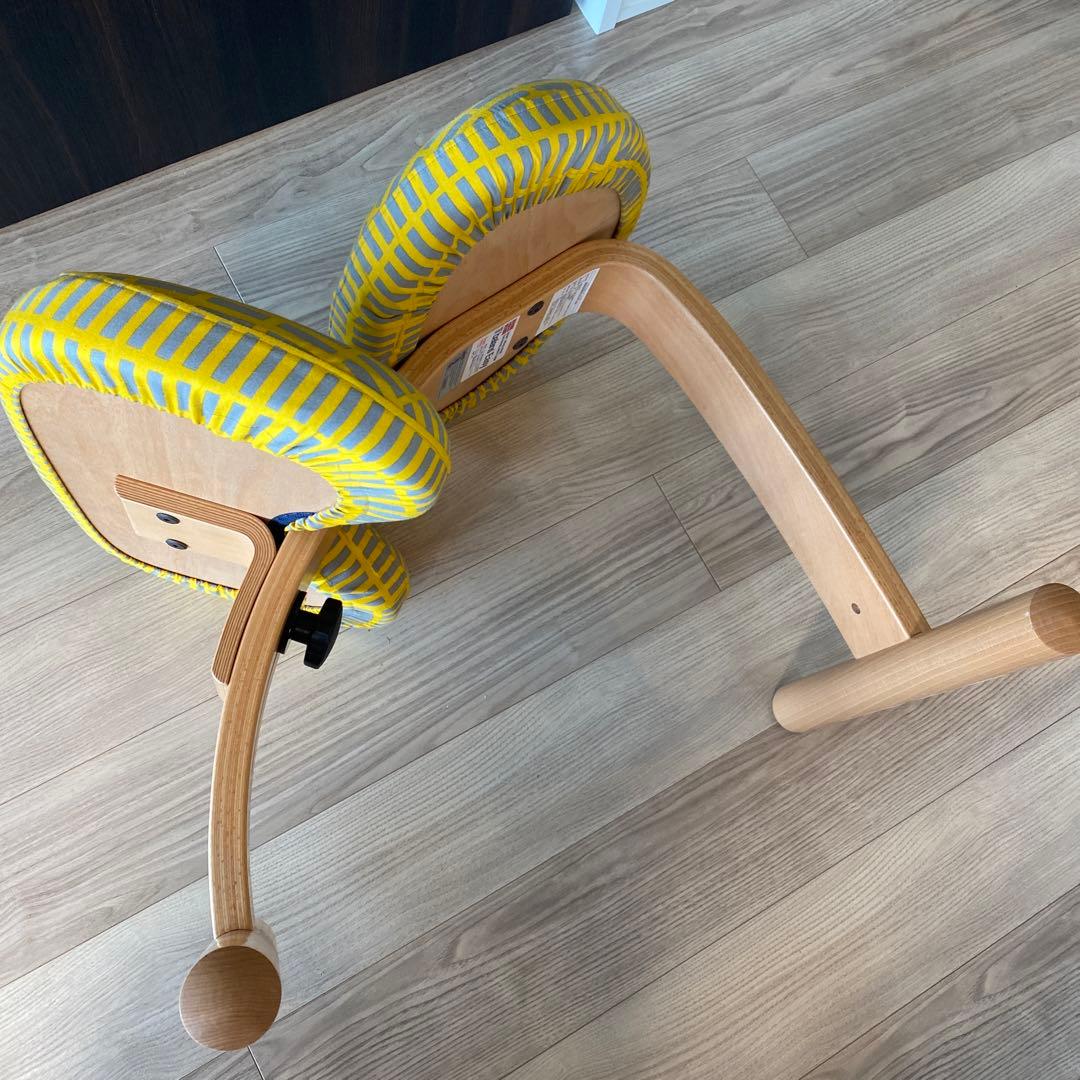 【完成品・組み立て不要・美品・カバー付き】バランスチェア・イージー ネイビー