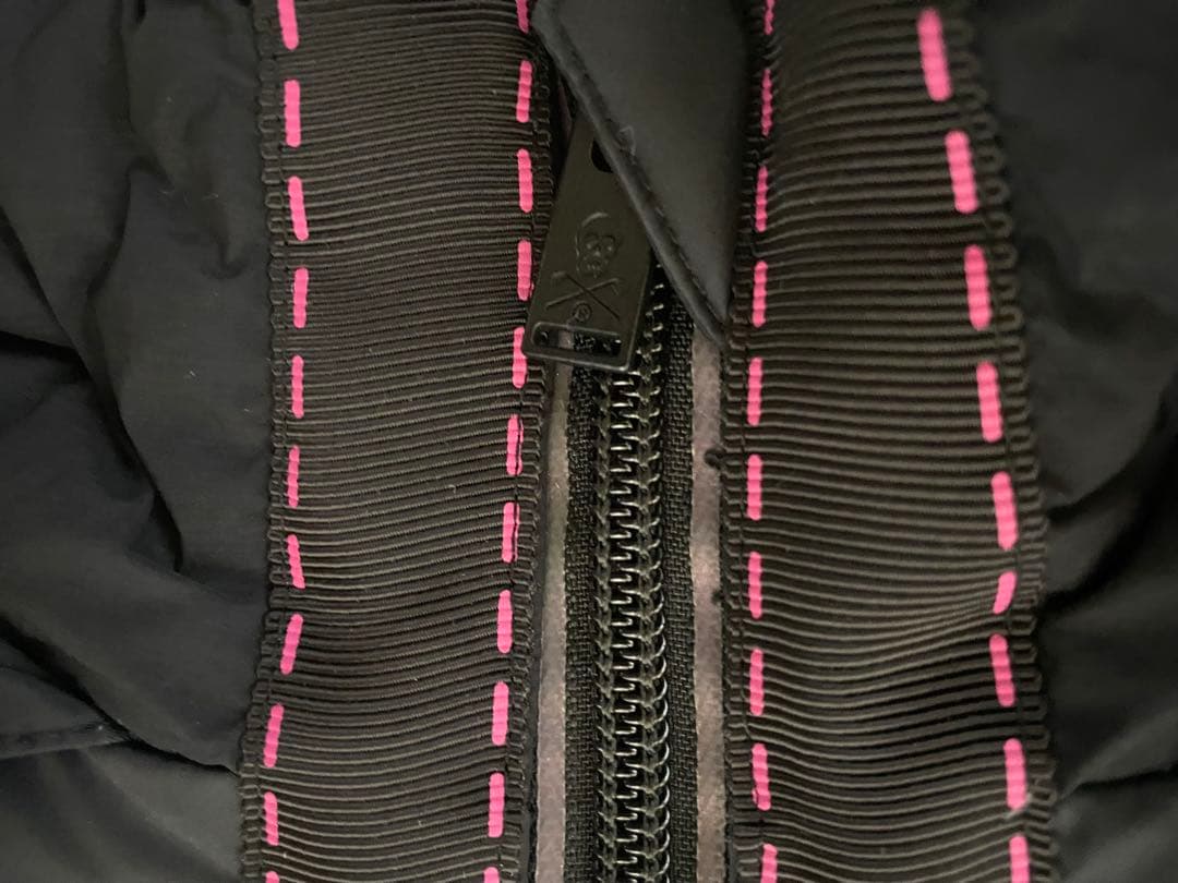 マークアンドロナ★MARK&LONA★ゴルフ★ダウンジャケット★ブラック×ピンク