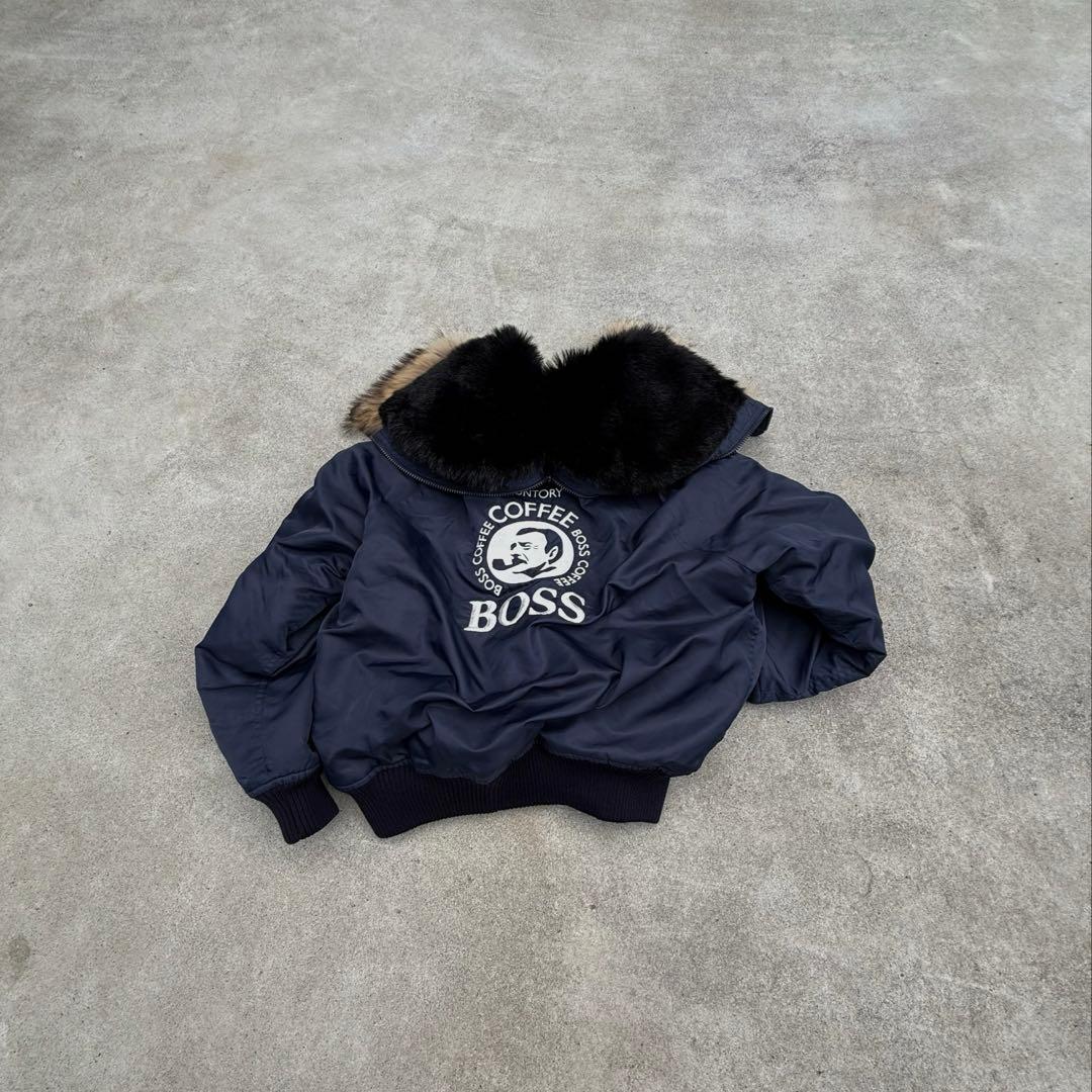 激レア BOSS N2B 短丈 フライトジャケット 古着 vintage
